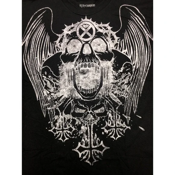 Ken Carson Official Tour Merch Xsidedown Rolling Loud Festival T Shirt L NEW - Picture 4 of 7